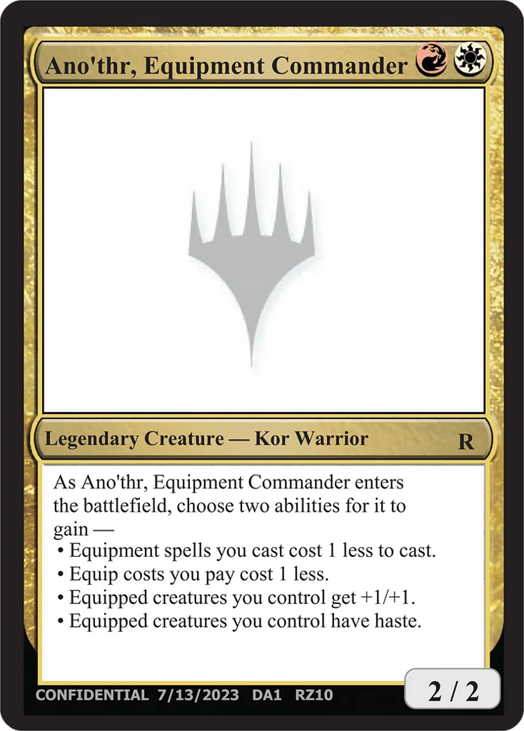 Ano'thr, Equipment Commander · Unknown Event