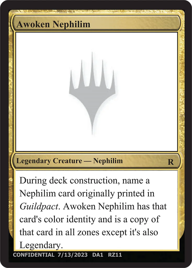 Awoken Nephilim · Unknown Event