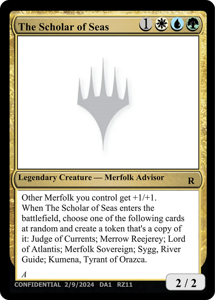 The Scholar of Seas · Unknown Event