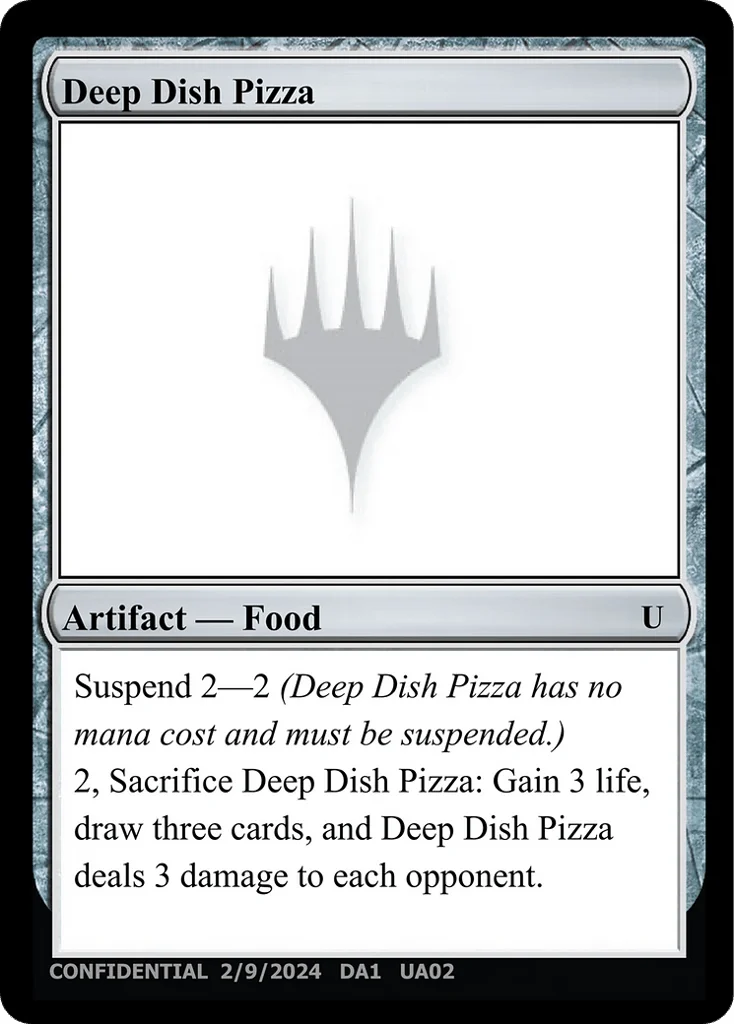 Deep Dish Pizza · Unknown Event