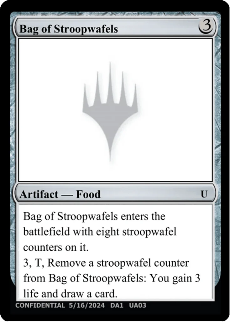 Bag of Stroopwafels · Unknown Event