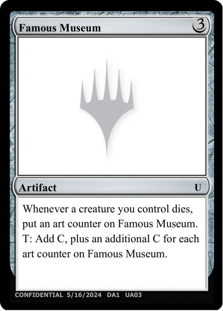 Famous Museum · Unknown Event