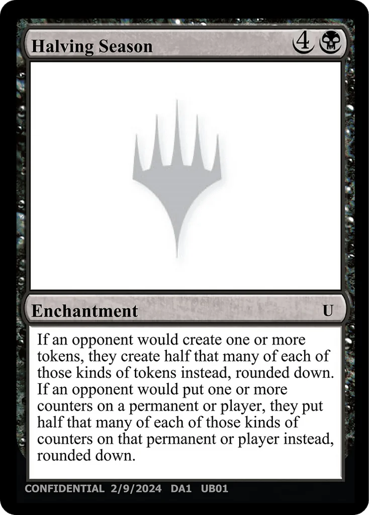 Halving Season · Unknown Event