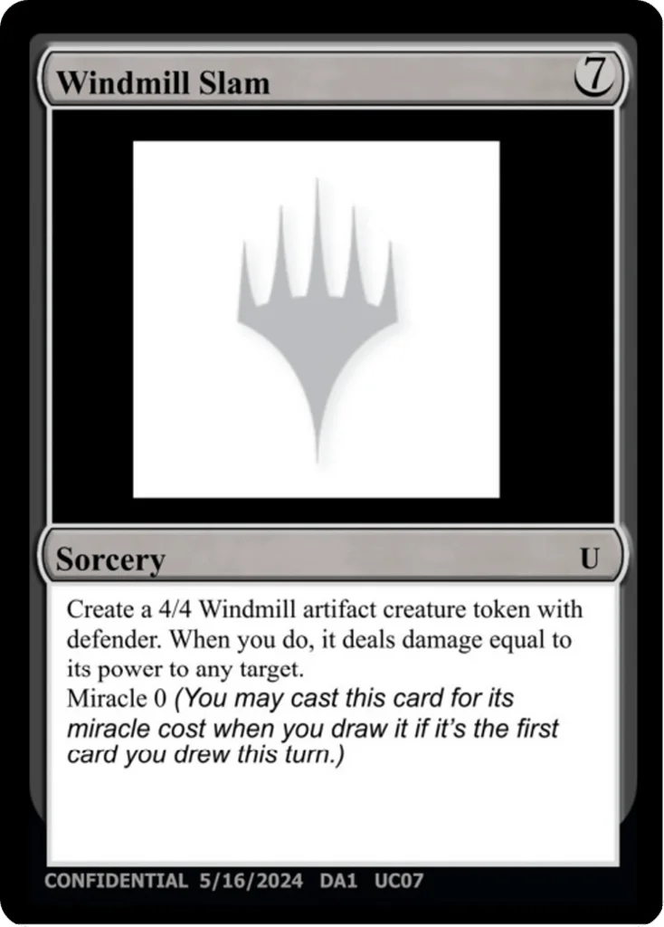 Windmill Slam · Unknown Event