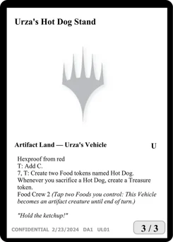 Urza's Hot Dog Stand