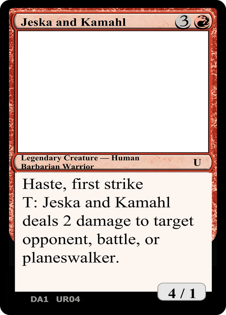 Jeska and Kamahl · Unknown Event