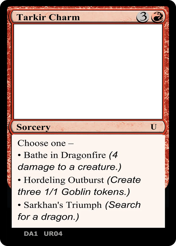 Tarkir Charm · Unknown Event