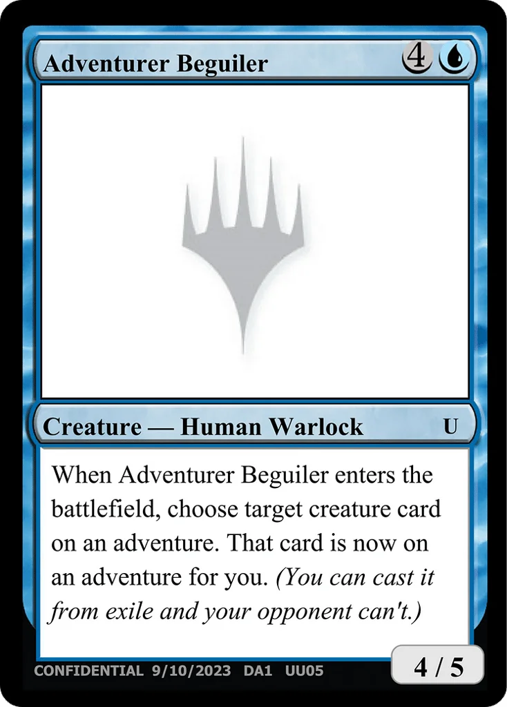 Adventurer Beguiler · Unknown Event