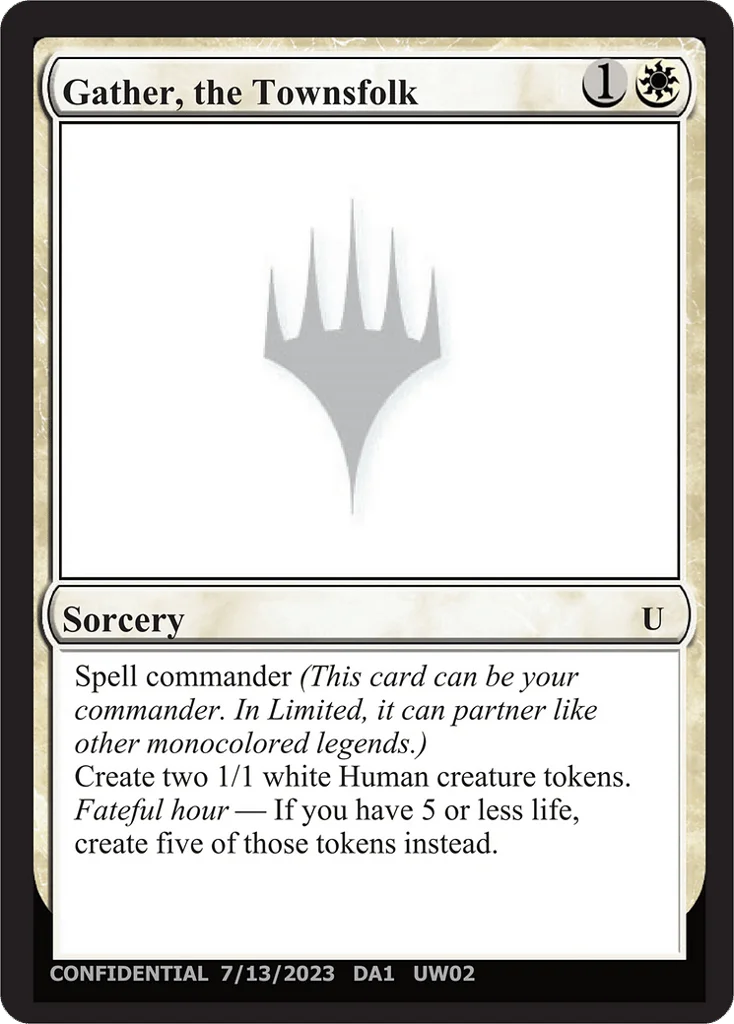 Gather, the Townsfolk · Unknown Event
