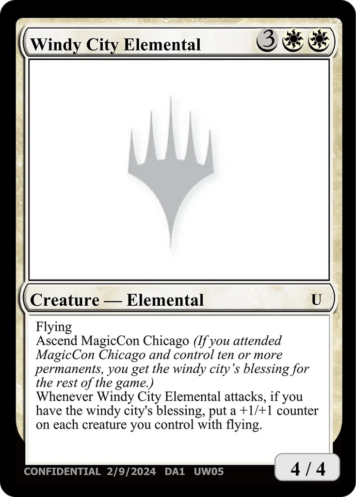 Windy City Elemental · Unknown Event
