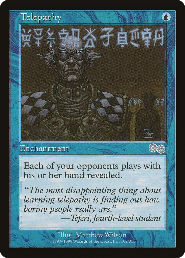 Telepathy · Urza's Saga