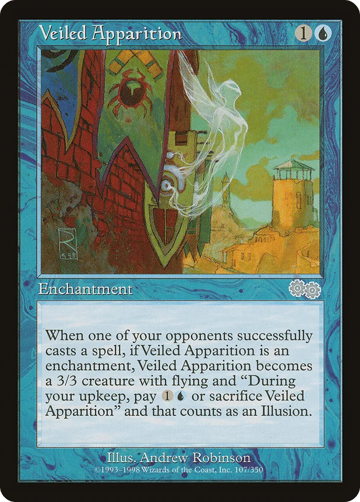 Veiled Apparition · Urza's Saga