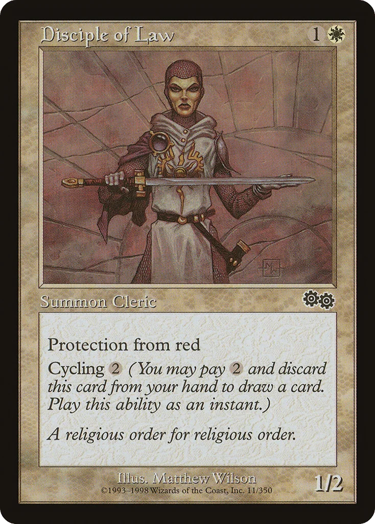 Disciple of Law · Urza's Saga