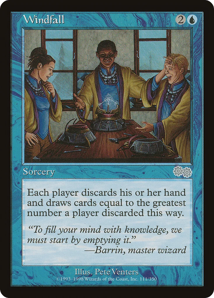 Windfall · Urza's Saga