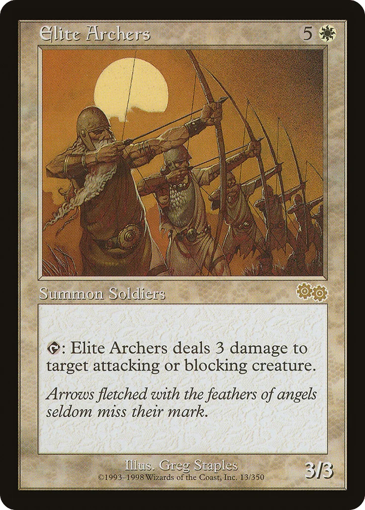 Elite Archers · Urza's Saga