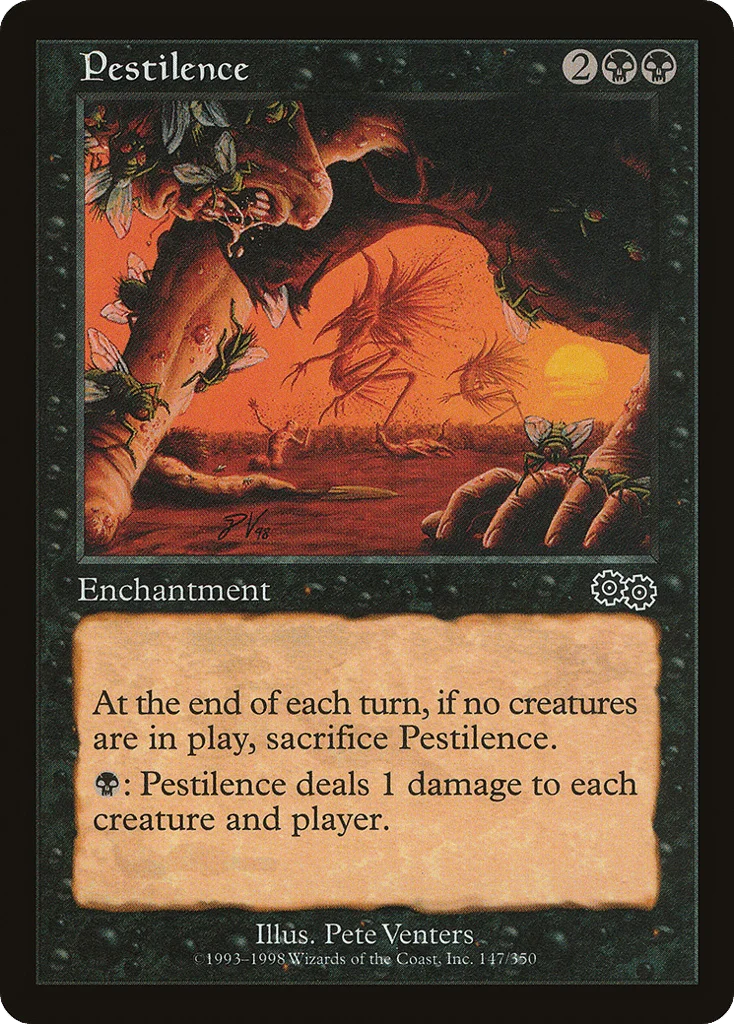 Pestilence · Urza's Saga
