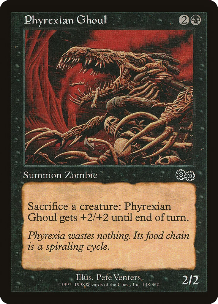 Phyrexian Ghoul · Urza's Saga
