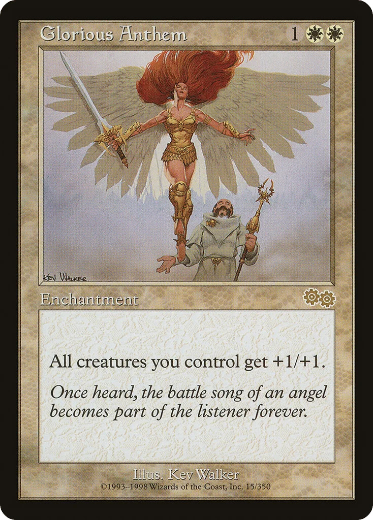 Glorious Anthem · Urza's Saga