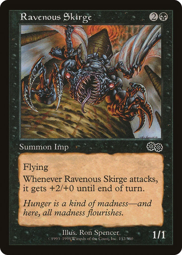 Ravenous Skirge · Urza's Saga
