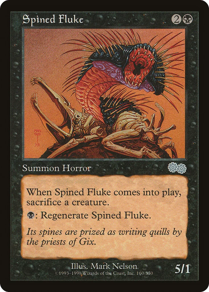 Spined Fluke · Urza's Saga