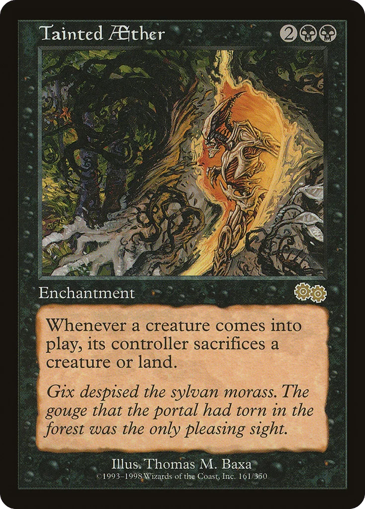 Tainted Aether · Urza's Saga