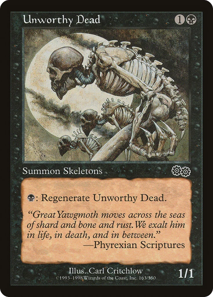 Unworthy Dead · Urza's Saga