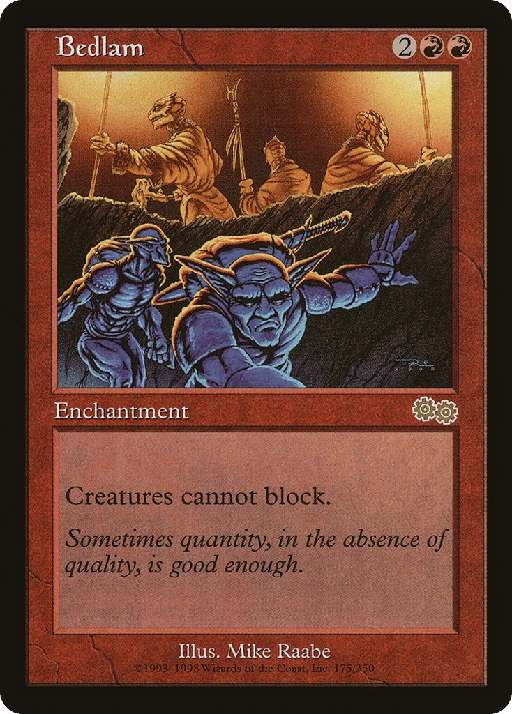 Bedlam · Urza's Saga