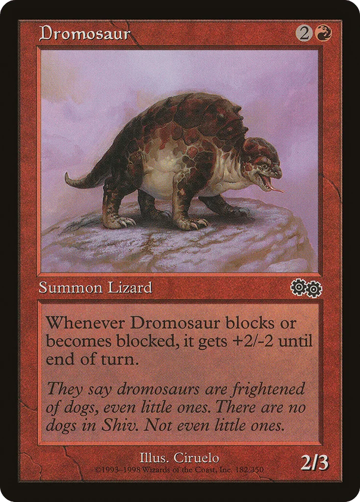 Dromosaur · Urza's Saga