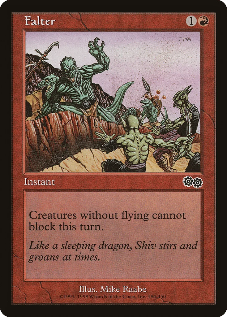 Falter · Urza's Saga