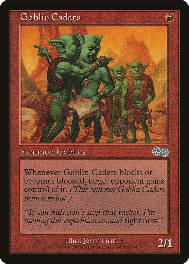 Goblin Cadets · Urza's Saga
