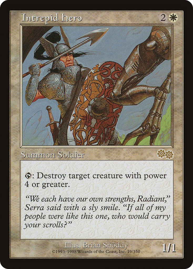 Intrepid Hero · Urza's Saga