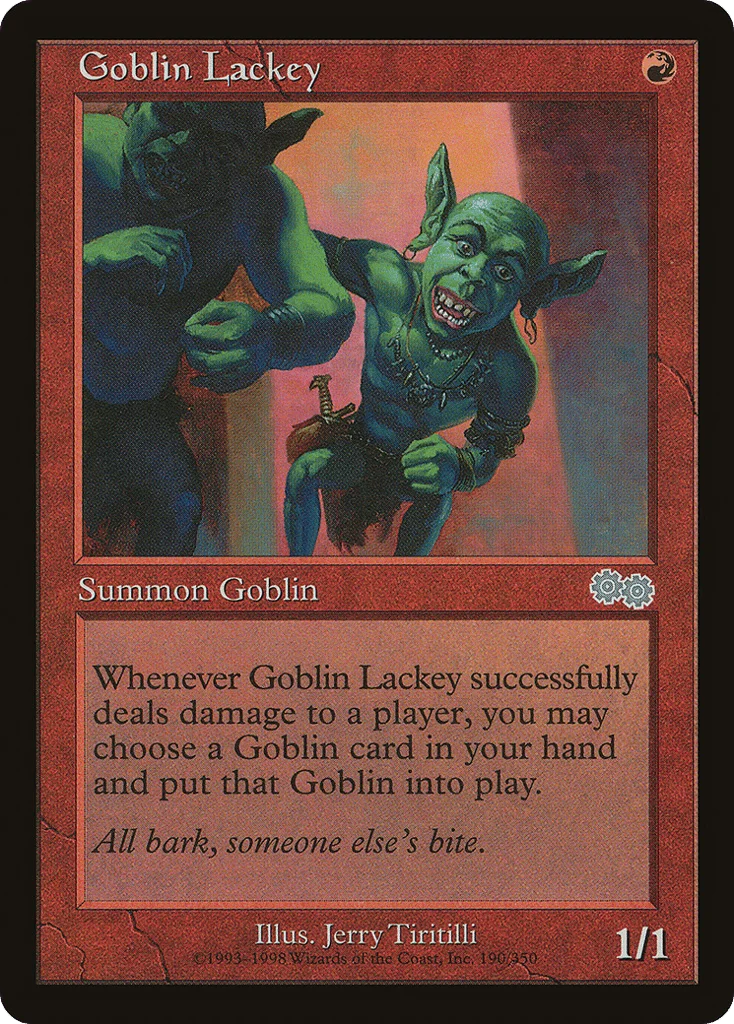 Goblin Lackey · Urza's Saga