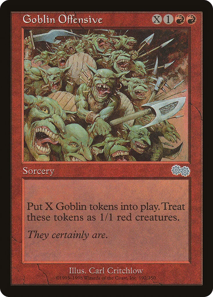 Goblin Offensive · Urza's Saga