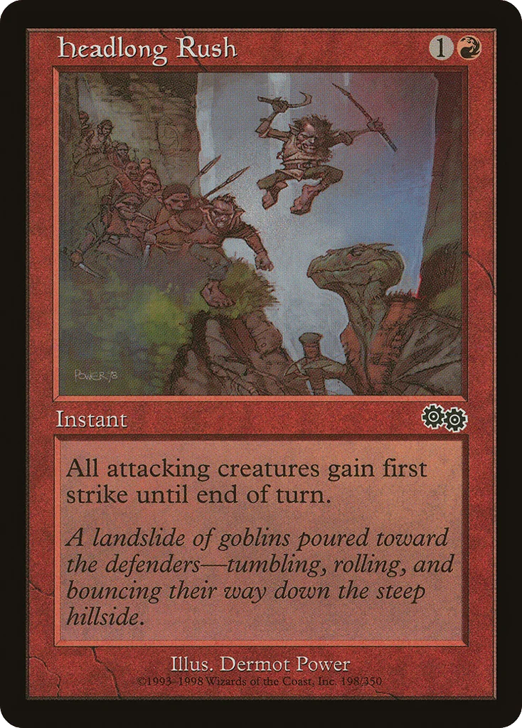 Headlong Rush · Urza's Saga