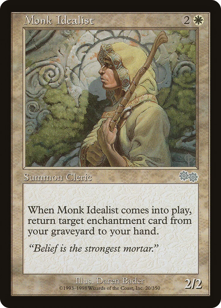 Monk Idealist · Urza's Saga