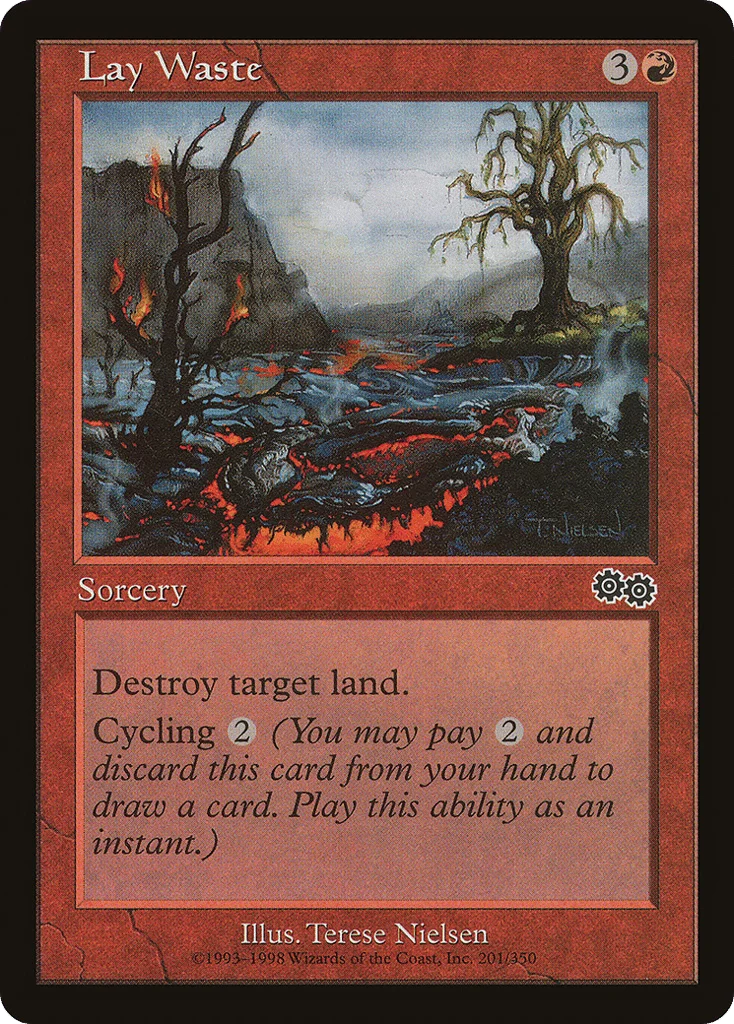 Lay Waste · Urza's Saga