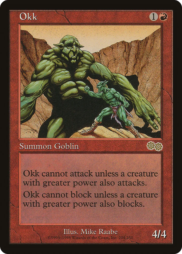 Okk · Urza's Saga
