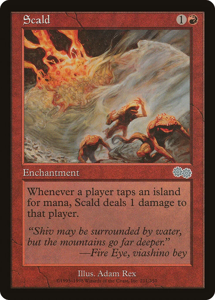 Scald · Urza's Saga
