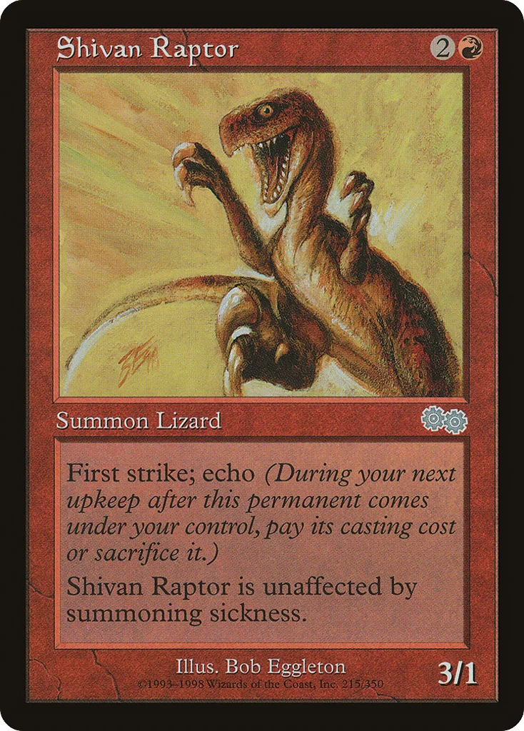 Shivan Raptor · Urza's Saga