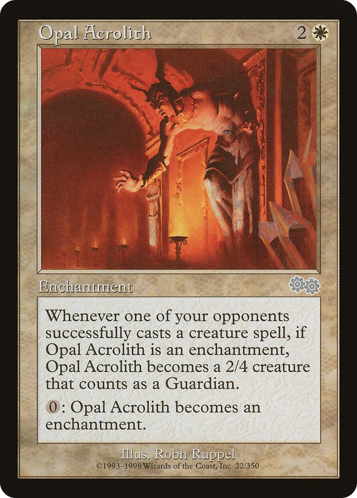 Opal Acrolith · Urza's Saga