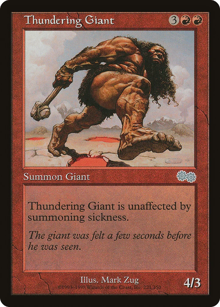 Thundering Giant · Urza's Saga