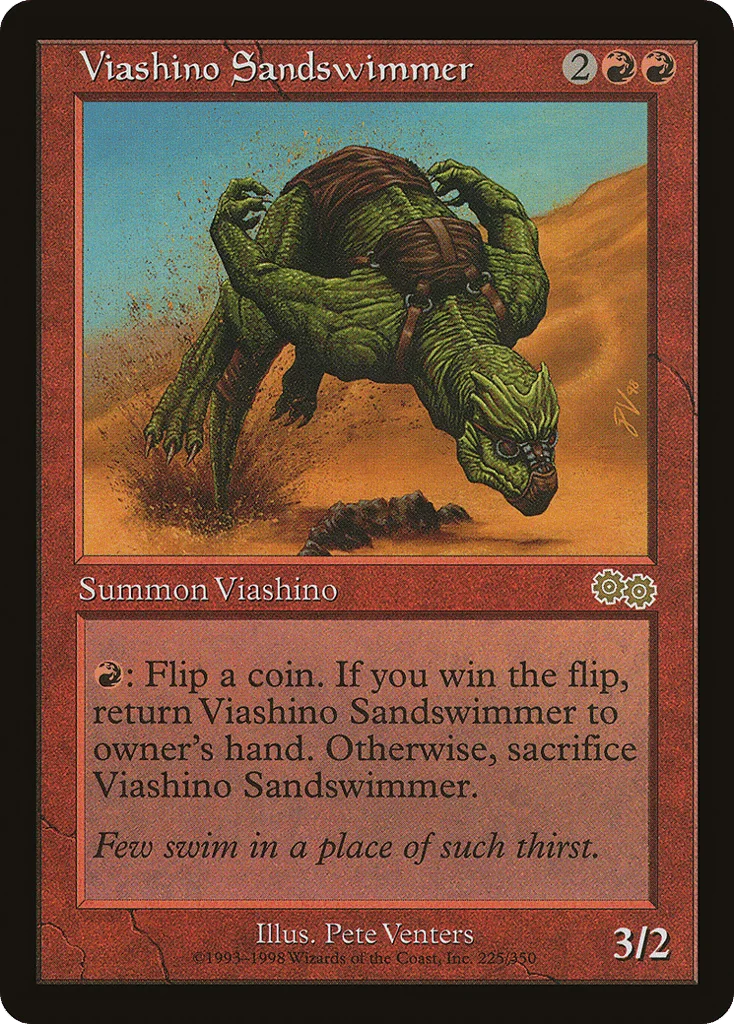 Viashino Sandswimmer · Urza's Saga