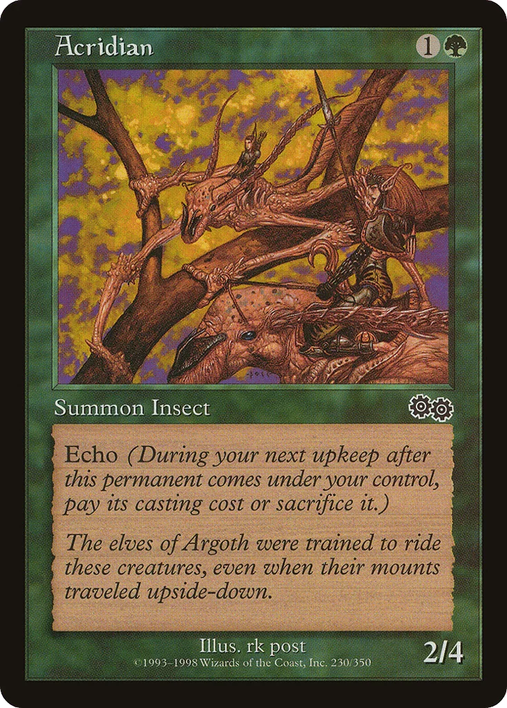 Acridian · Urza's Saga