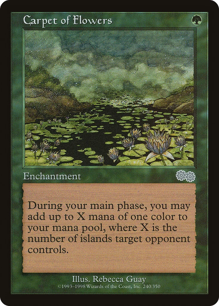 Carpet of Flowers · Urza's Saga