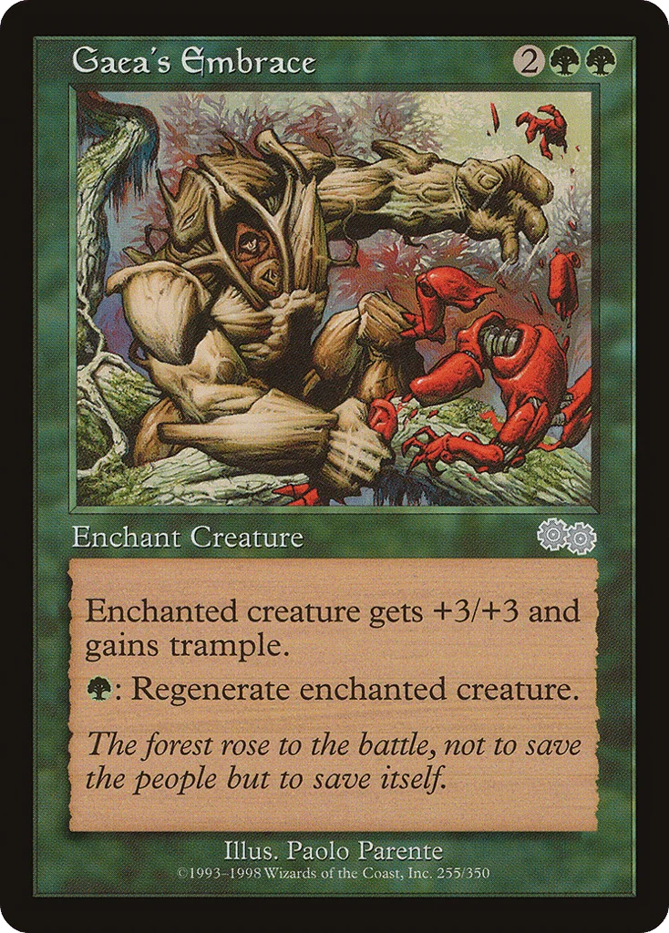 Gaea's Embrace · Urza's Saga