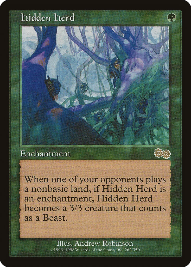 Hidden Herd · Urza's Saga