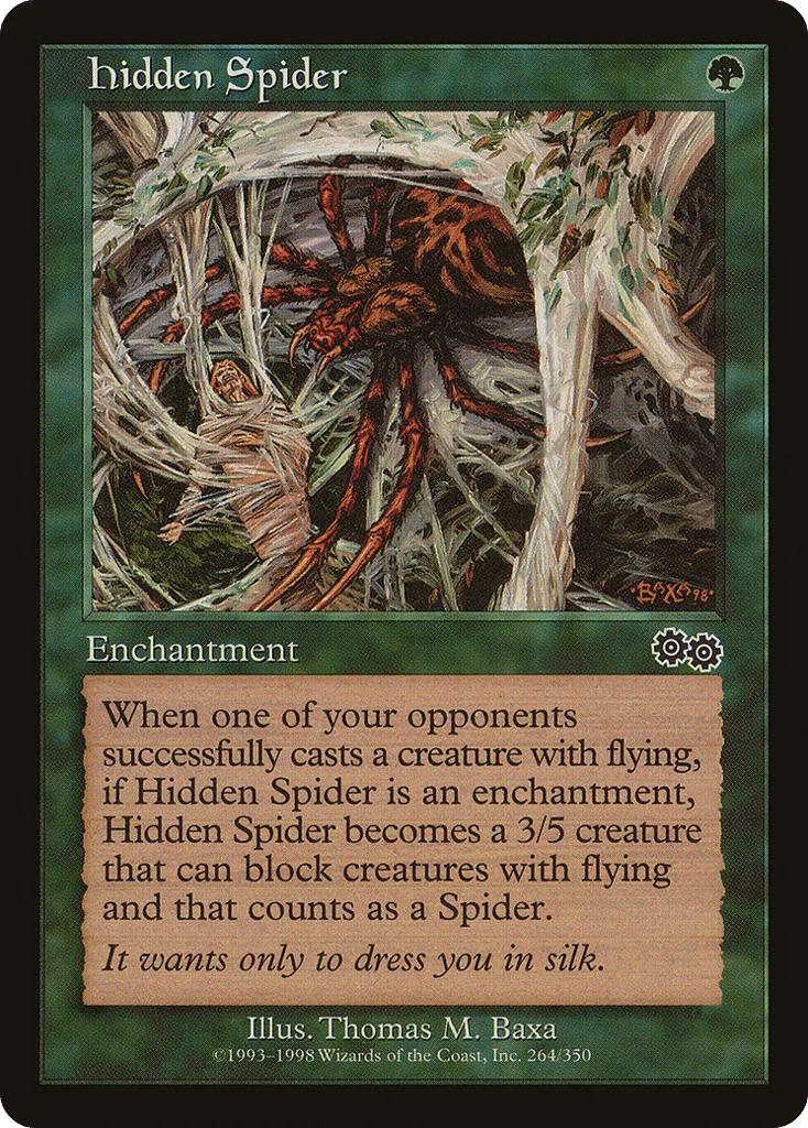 Hidden Spider · Urza's Saga