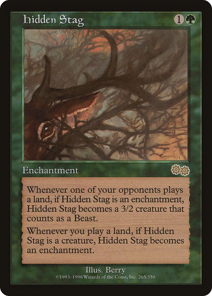 Hidden Stag · Urza's Saga
