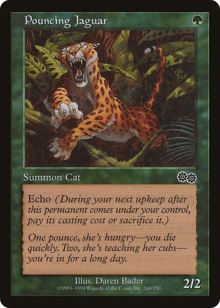 Pouncing Jaguar · Urza's Saga