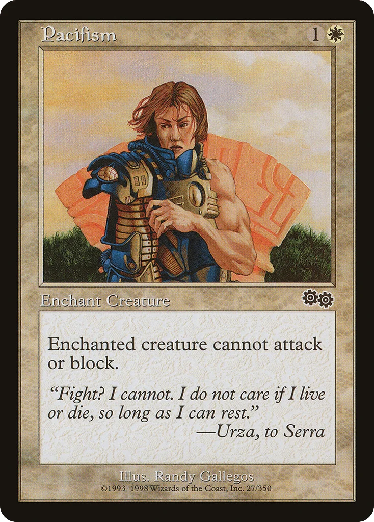 Pacifism · Urza's Saga